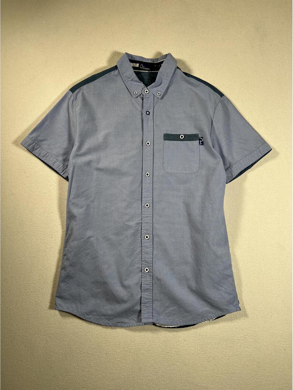 Evisu Japan Multi Coloured button Down Camp Shirt